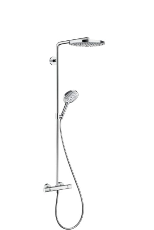 Hansgrohe-HG-Showerpipe-Raindance-Select-chrom-mit-Kopfbrause-Raindance-S-240-2jet-27129000 gallery number 1